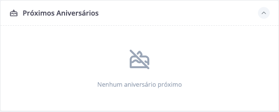 Próximos Aniversários.